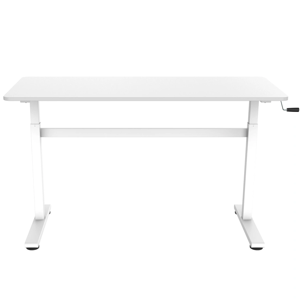 Höj-/sänkbart skrivbord Manuellt 140x60cm Vit