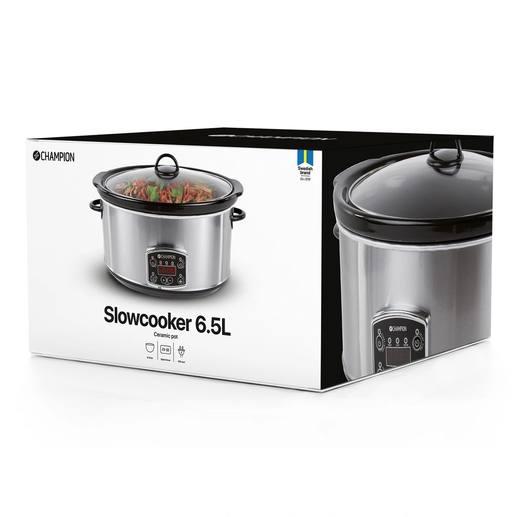 Slowcooker 6,5L 320W SC210 Rostfri