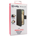 Wallet Case Galaxy A12 Svart