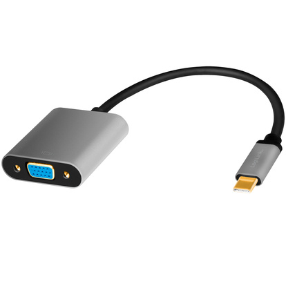 USB-C -> VGA-adapter VGA,1080p Aluminium 15cm