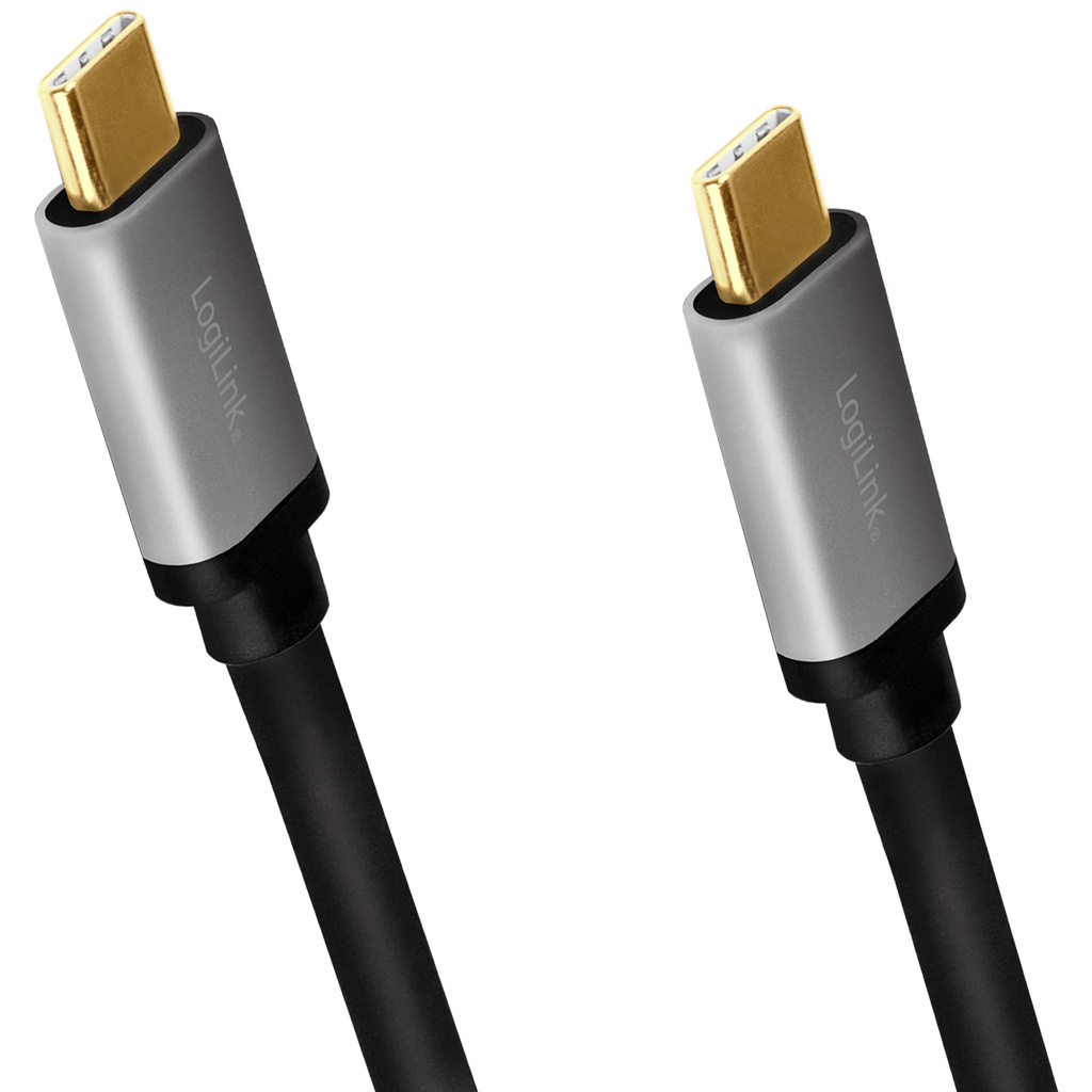 USB-C-kabel USB 2.0 PD 3.0 100W 480 Mbps Alu 1,5m