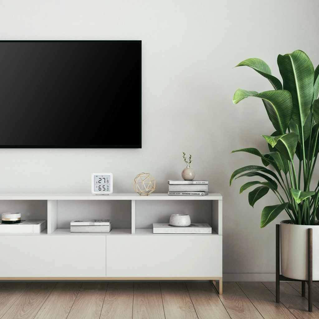 Smart Temp- & luftfuktighetssensor Wifi Tuya