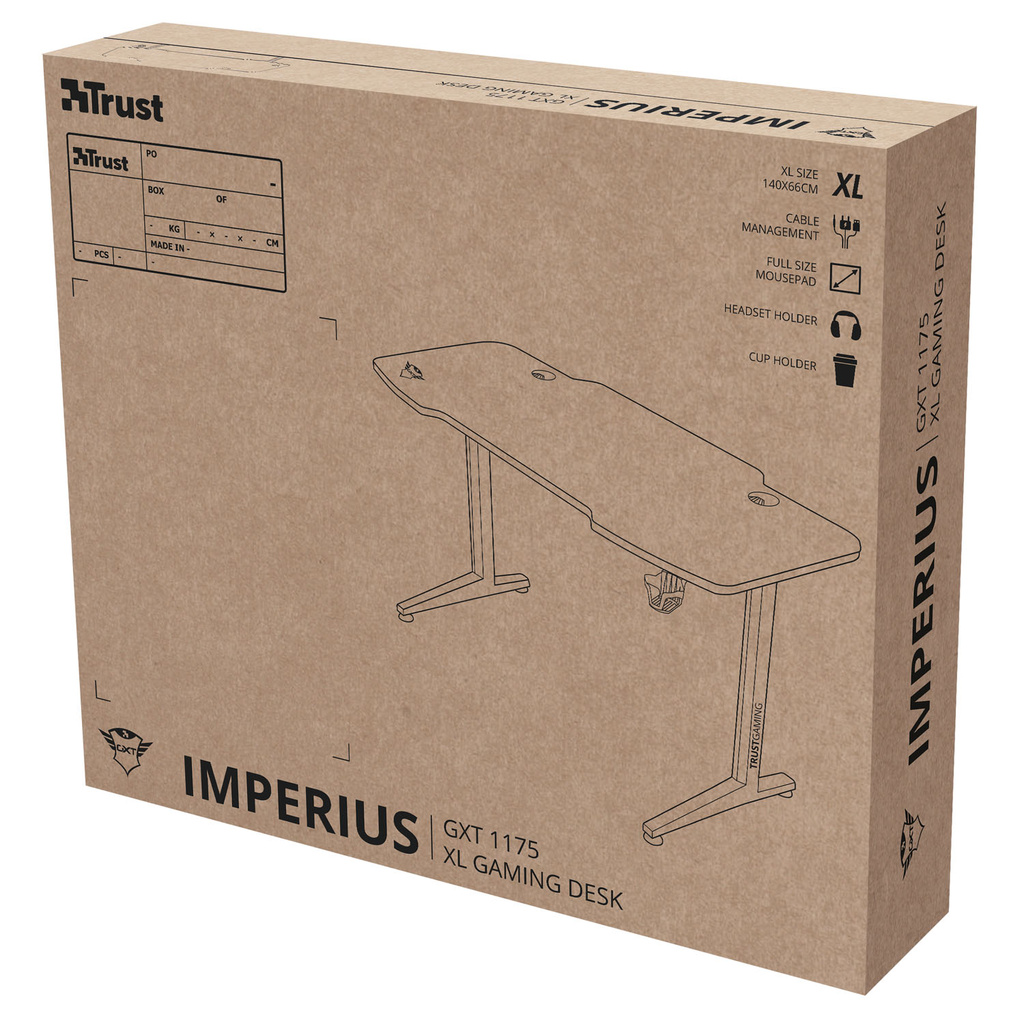 GXT 1175 Imperius XL Gaming Desk