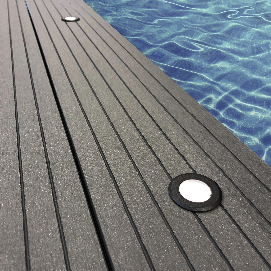 Orion infälld spot 10st Svart