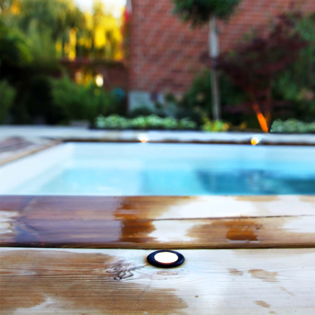 Orion infälld spot 10st Svart