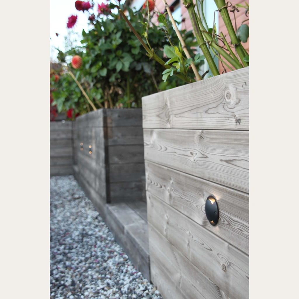 Zenit Duo Vägg-/terrassarmatur Svart