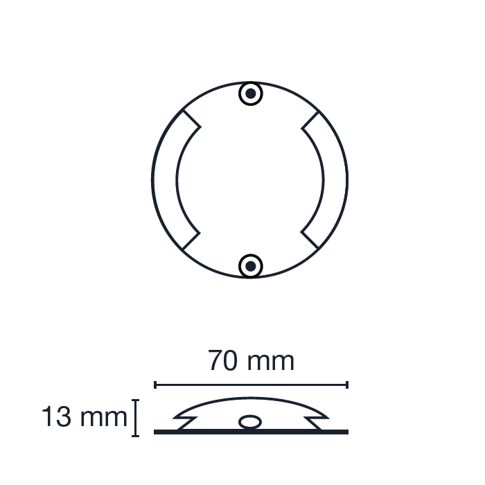 Zenit Duo Vägg-/terrassarmatur Svart