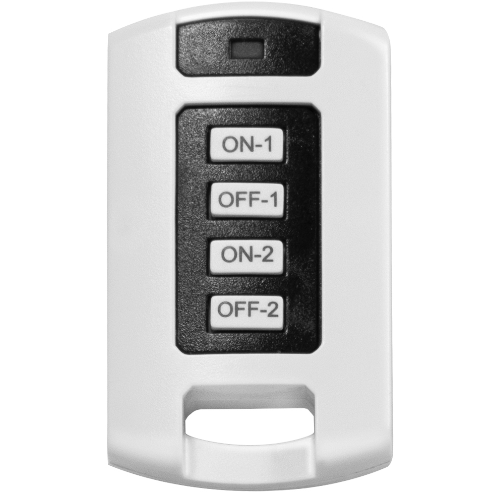 Grenuttag 5-vägs med fjärr 433 MHz Överspänningsskydd 1,5m Vit