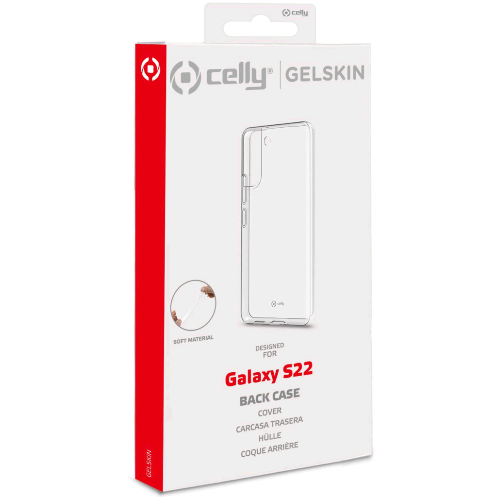 Gelskin TPU Cover Galaxy S22 Transparent