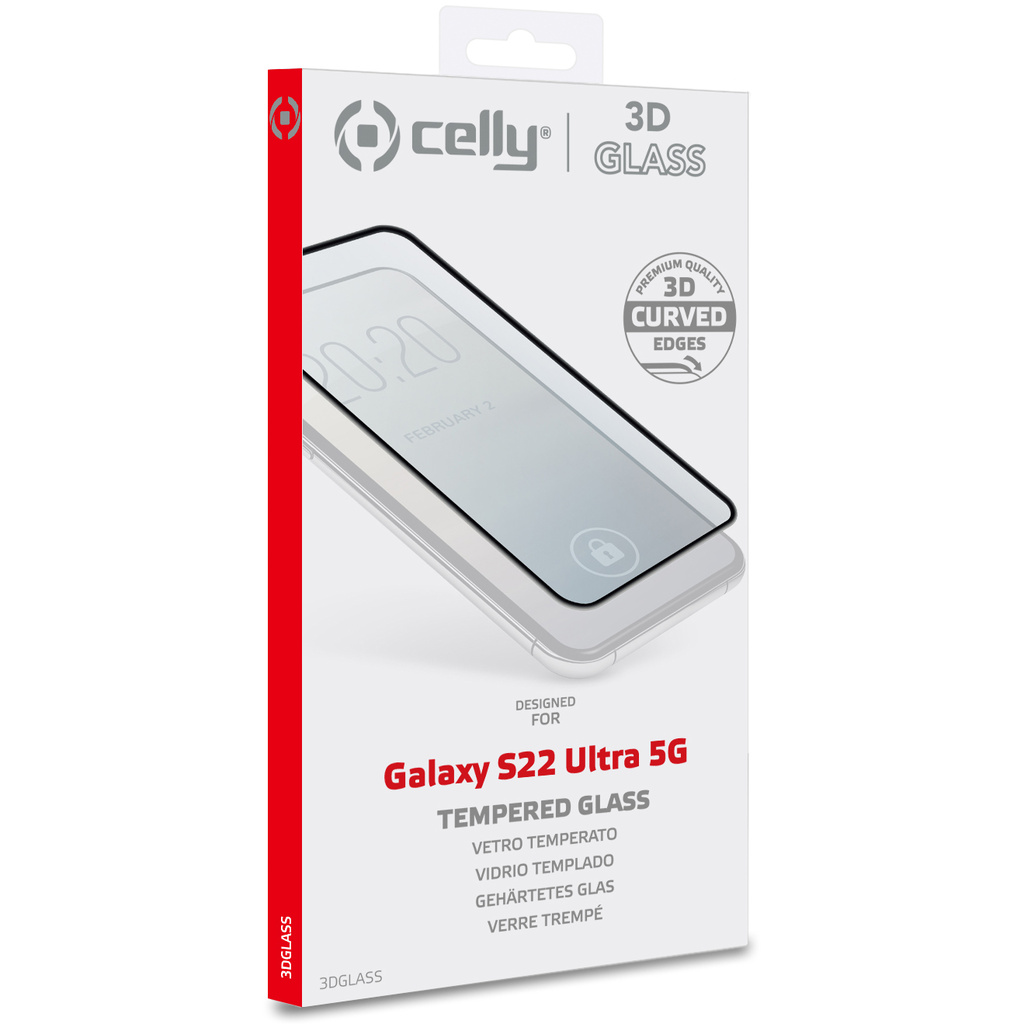Skärmskydd Härdat glas 3D Galaxy S22 Ultra