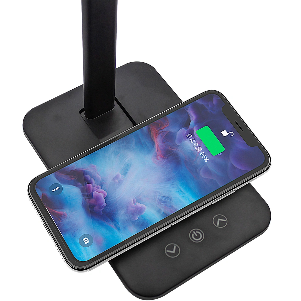 Skrivbordslampa QI-laddning LQI-105