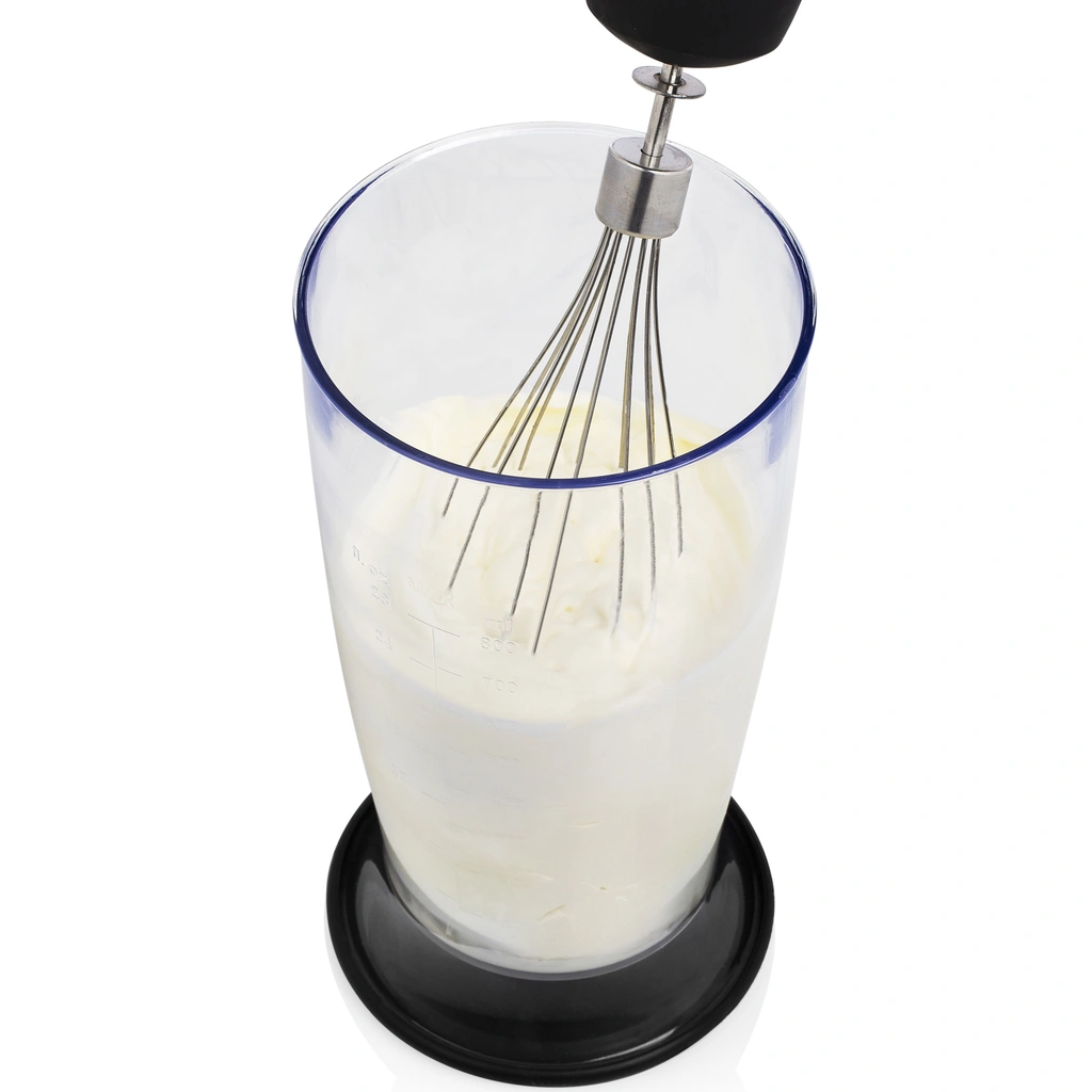 Stavmixer set 1000W XL rostritt stål