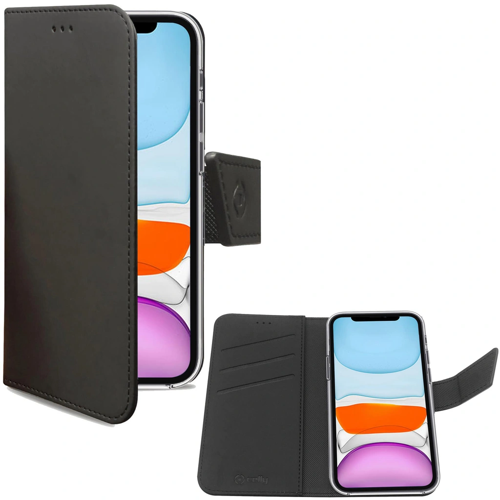 Wallet Case iPhone 11 Svart