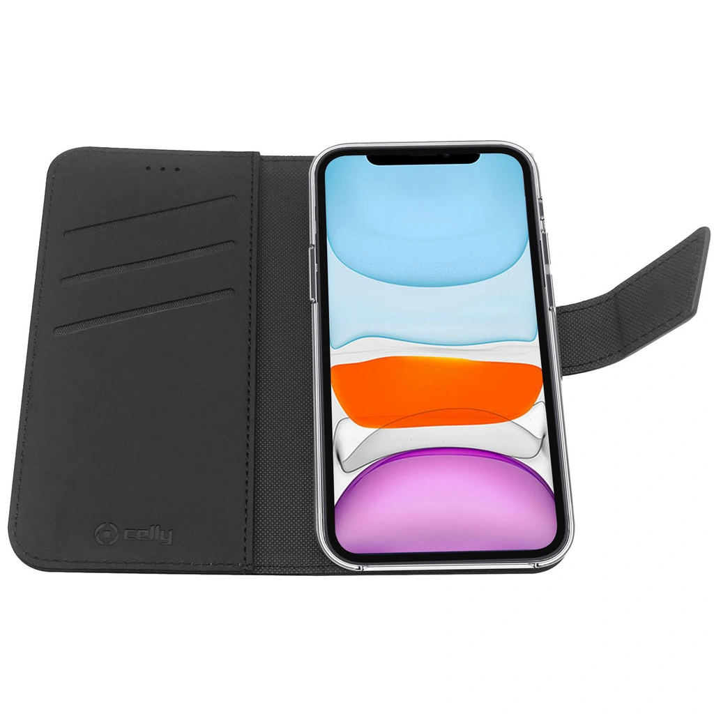 Wallet Case iPhone 11 Svart