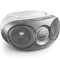 Boombox CD Radio AZ215S/12 Silver