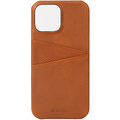 Leather CardCover iPhone 13 Mini Cognac