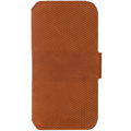 Leather Phone Wallet iPhone 13 Mini Cognac