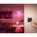 Tap Dial Switch Fjärrkontroll/Vriddimmer Svart