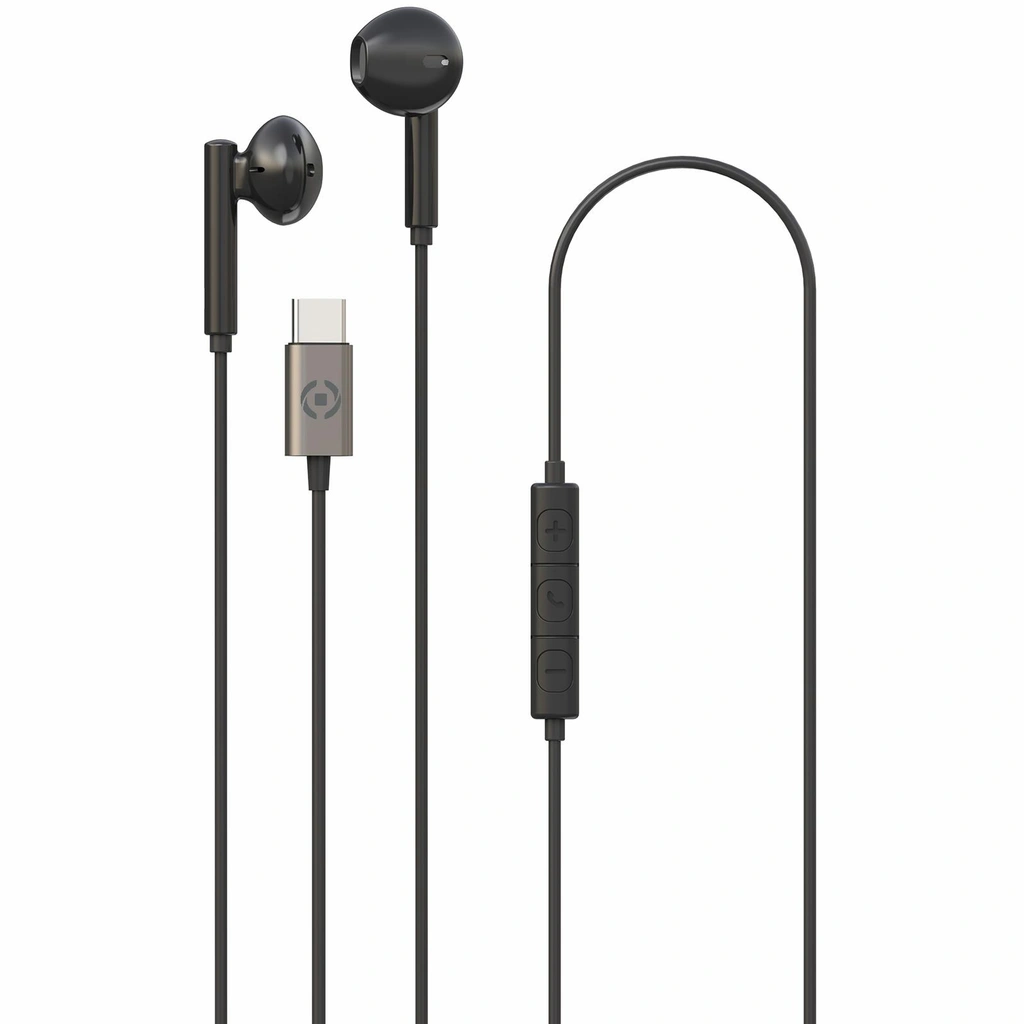 Hörlurar Earpods Kabel USB-C UP1100 Svart
