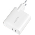 USB-laddare 2 x USB-C PD 40W GaN