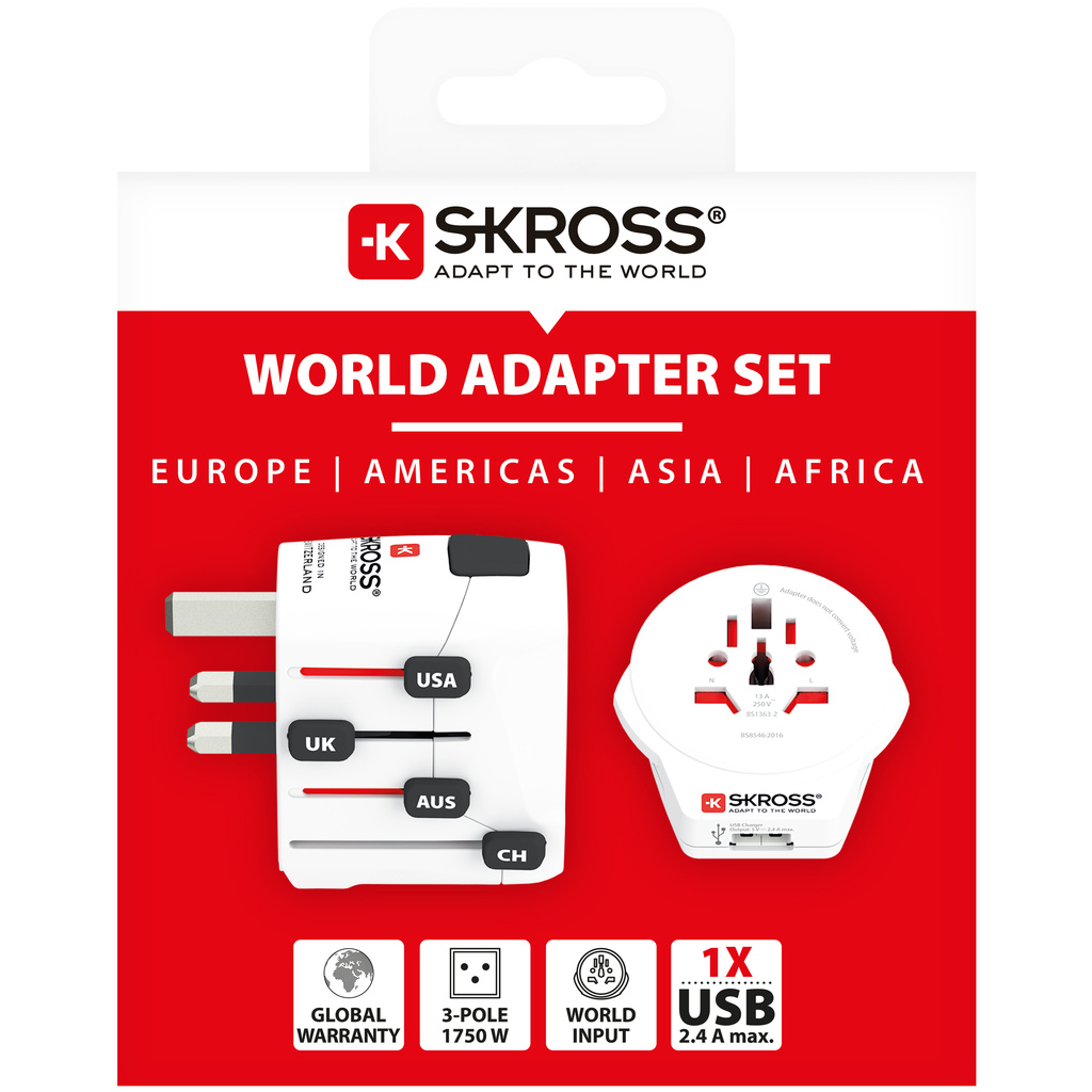 World Adapter PRO World USB