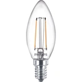 2-pack LED E14 Kron 2W (25W) Klar 250lm