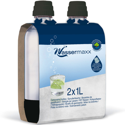2x1L Wassermaxx bottles