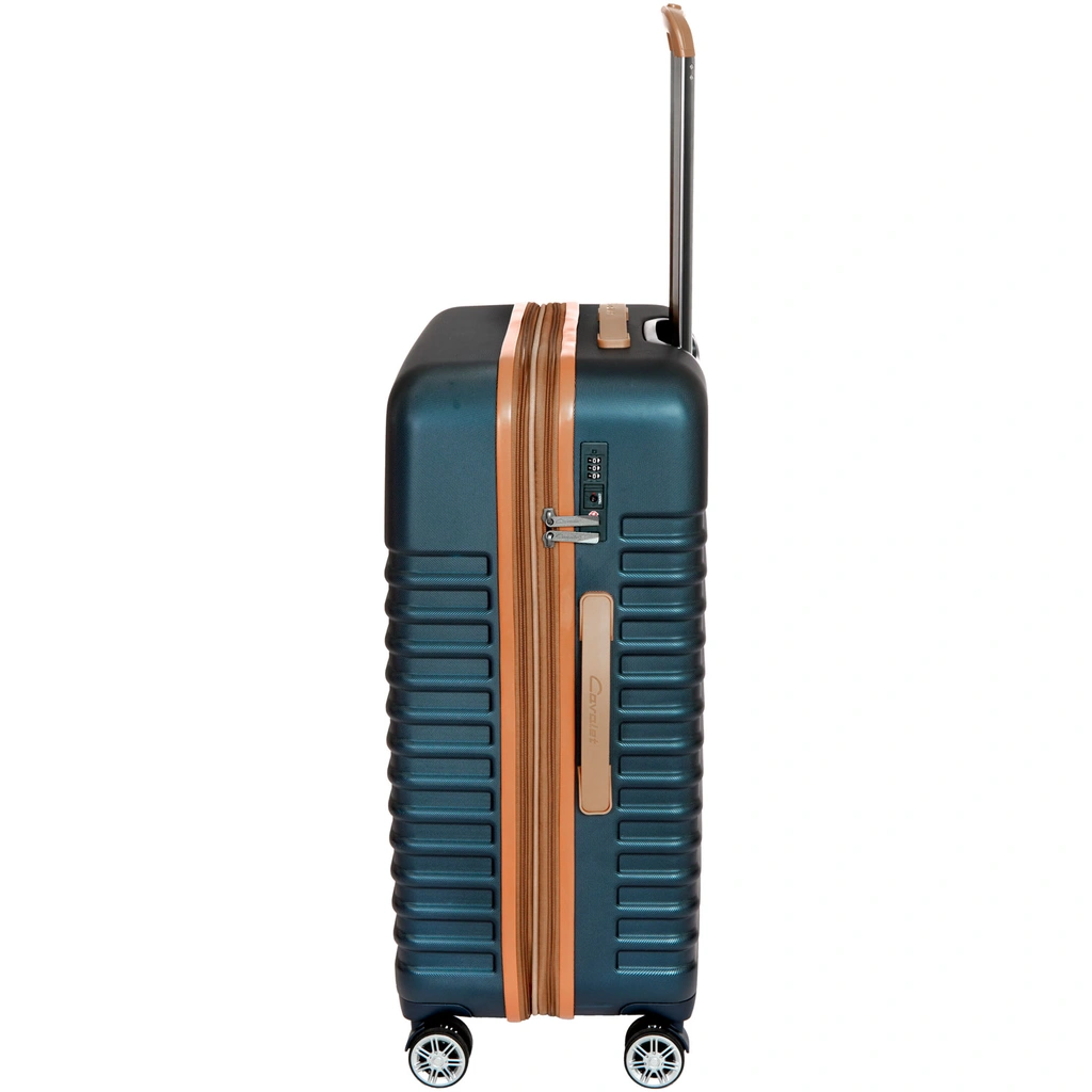 Resväska Pasadena Large Dark Blue/Tan