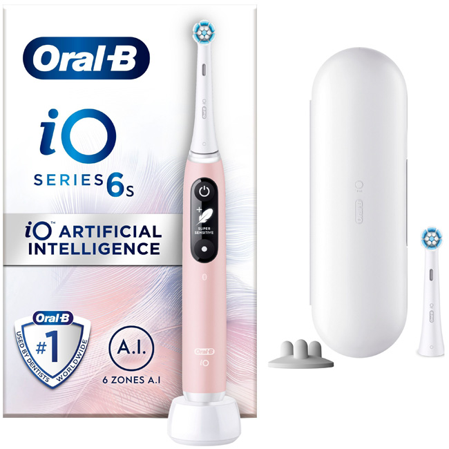 Eltandborste iO6 Series M6 Pink