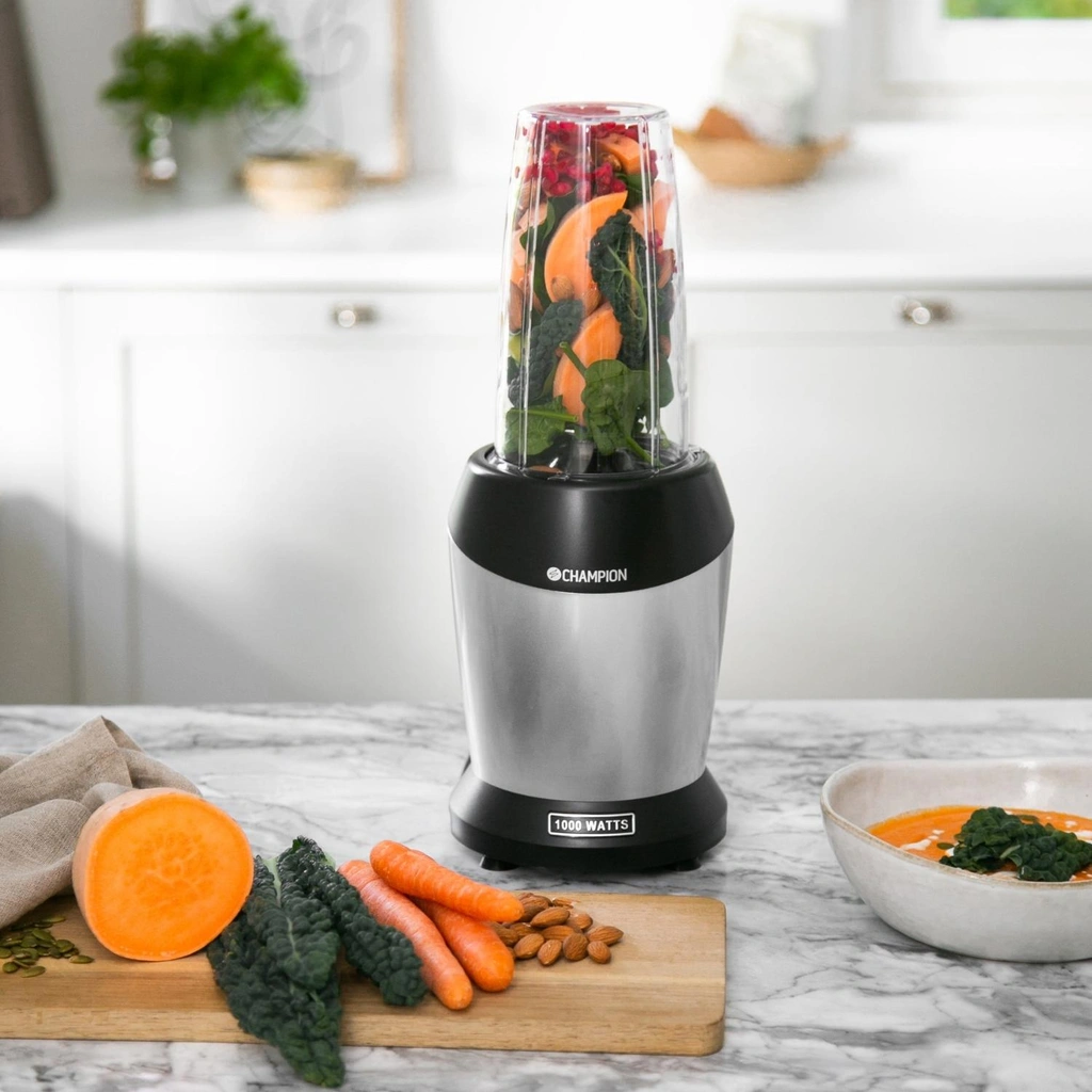 Nutrition Blender 1000W MB100 Svart/Silver