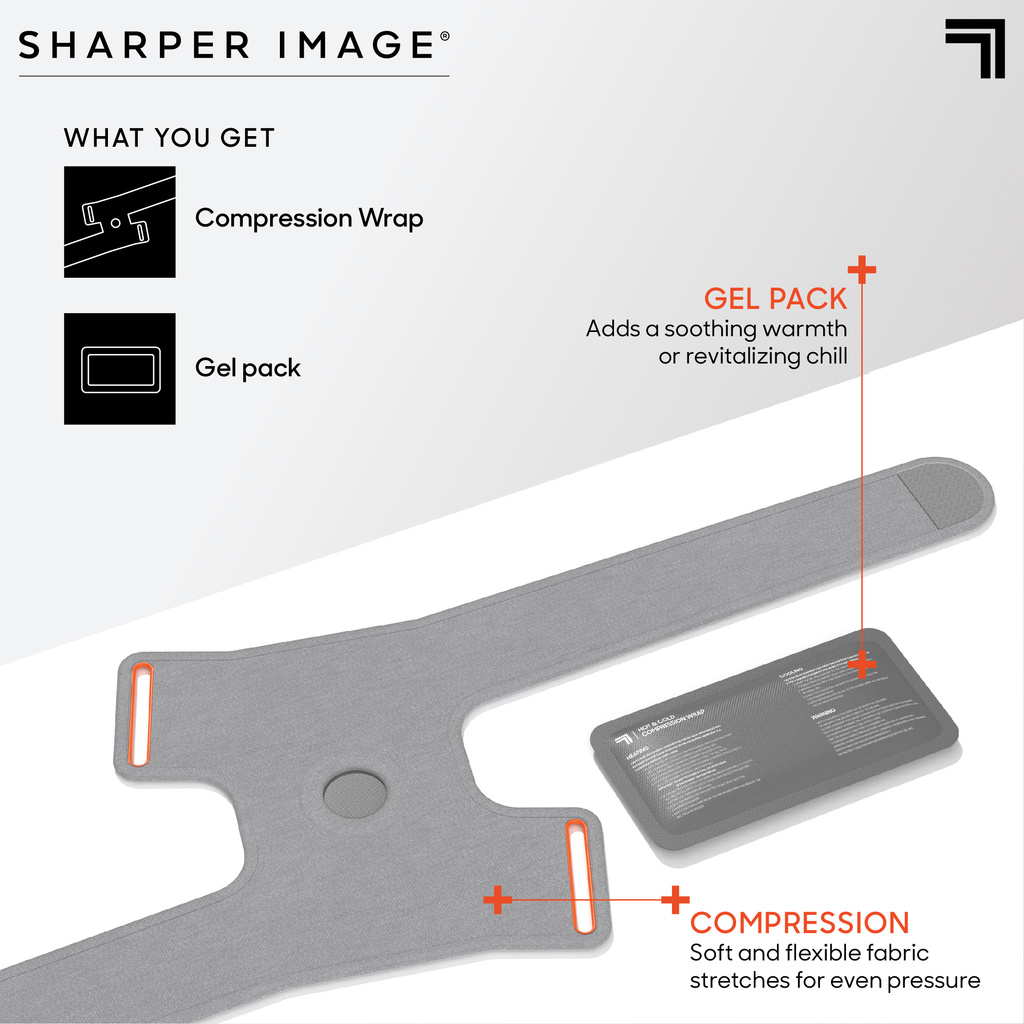Hot and Cold Compression Wrap Set