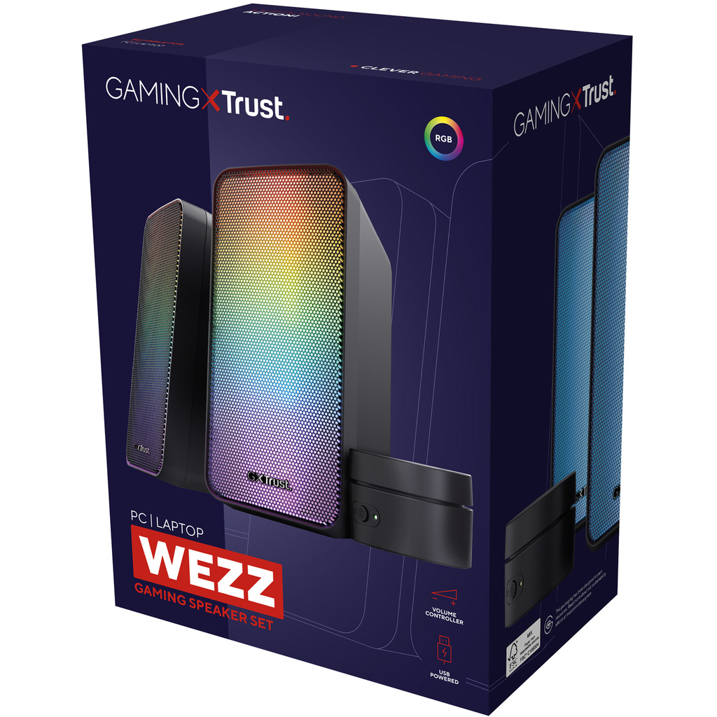 GXT 611 Wezz RGB Gaming speakers 12W