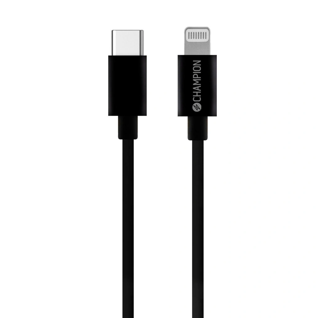 USB-C till Lightning Kabel 2m Svart