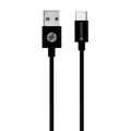 USB-A till USB-C Kabel 2m Svart