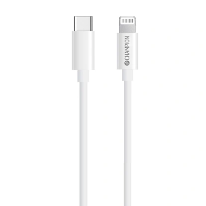 USB-C till Lightning Kabel 2m Vit