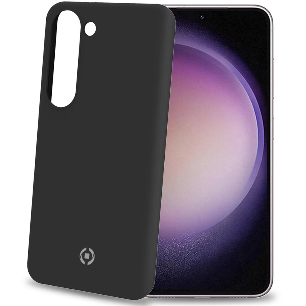 Cromo Soft rubber case Galaxy S23 5G Svart
