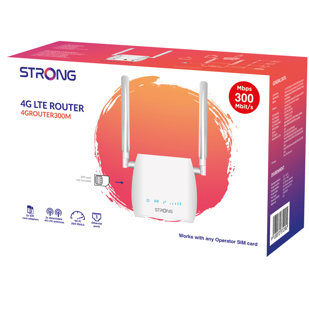 4G LTE Router 300 Mbit/s