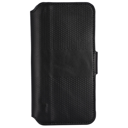 Leather Phone Wallet iPhone 14 Pro Svart