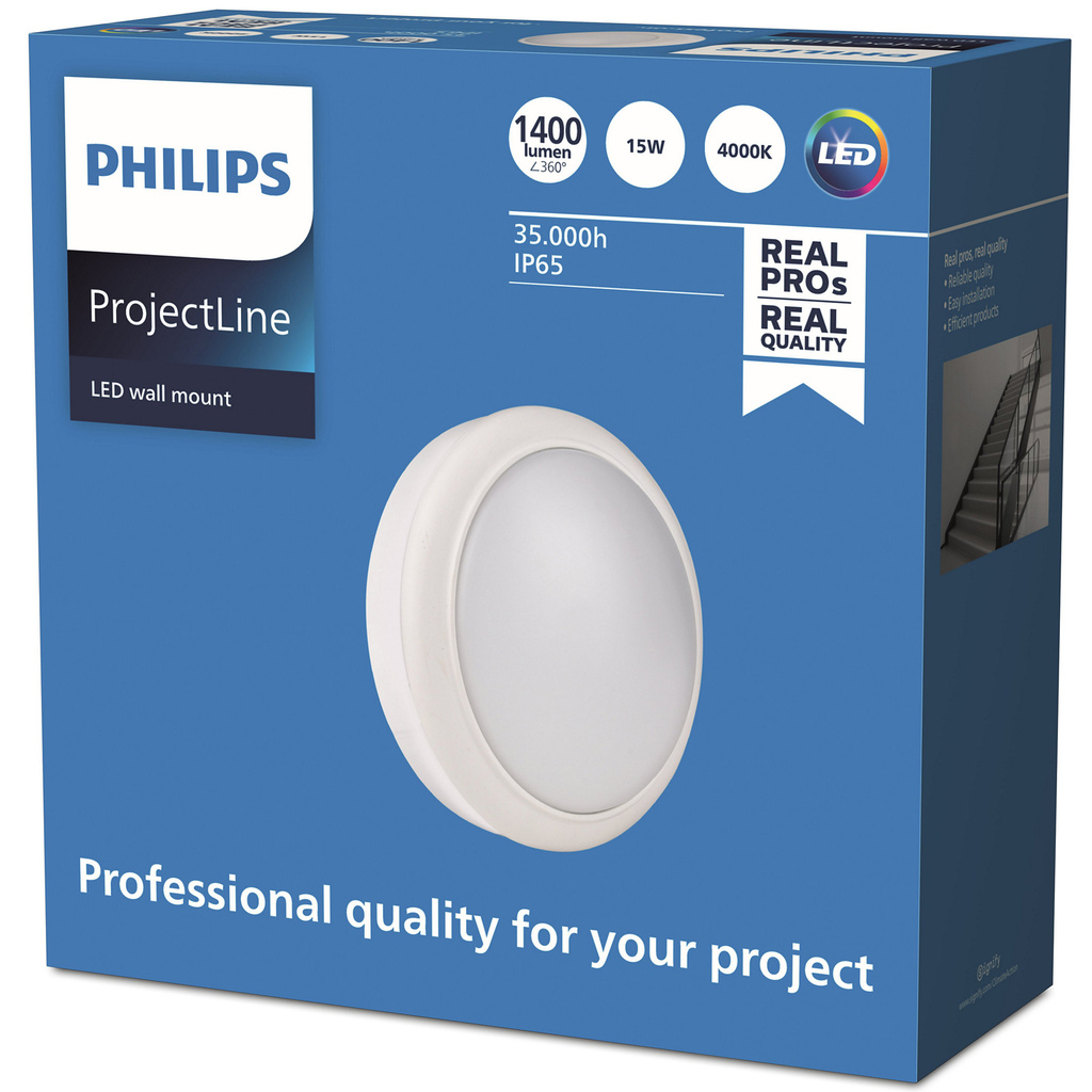 ProjectLine Vägglampa 15W 1400lm IP54