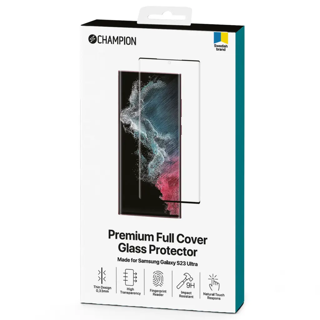 Skärmskydd Galaxy S23 Ultra Svart