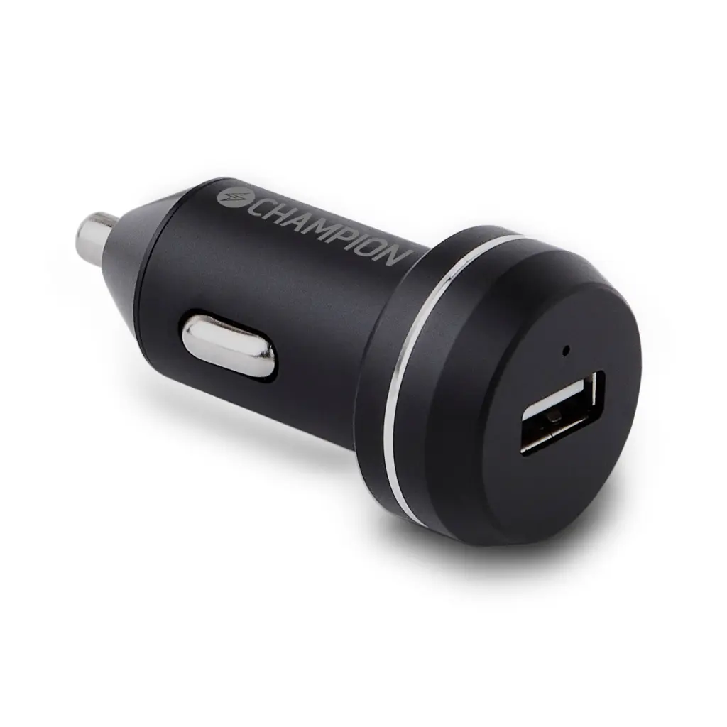 Billaddare 12W Svart