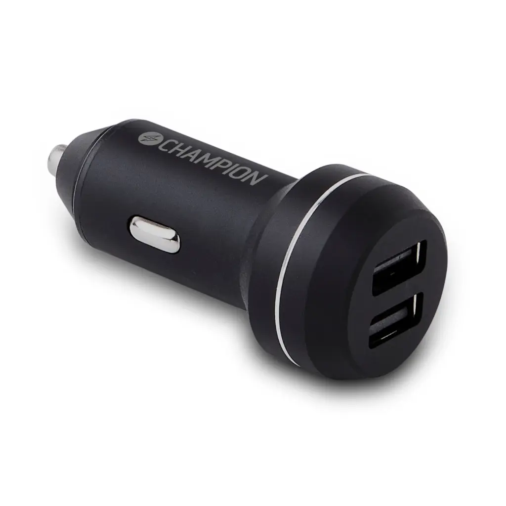 Car Charger 24W 2-Port Black