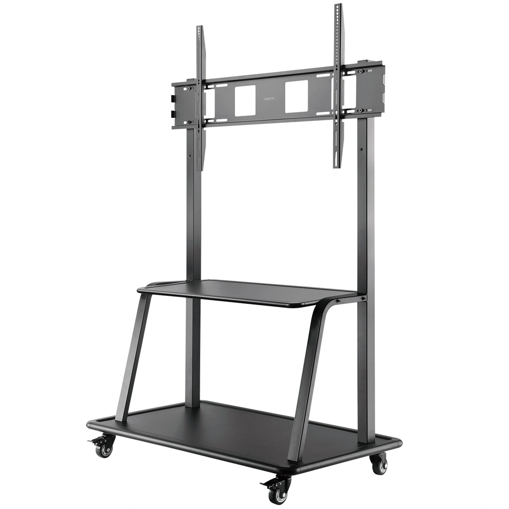 Floor stand with wheels TV 60-105" max 150kg Black