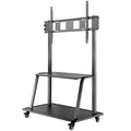Floor stand with wheels TV 60-105" max 150kg Black