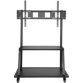 Floor stand with wheels TV 60-105" max 150kg Black