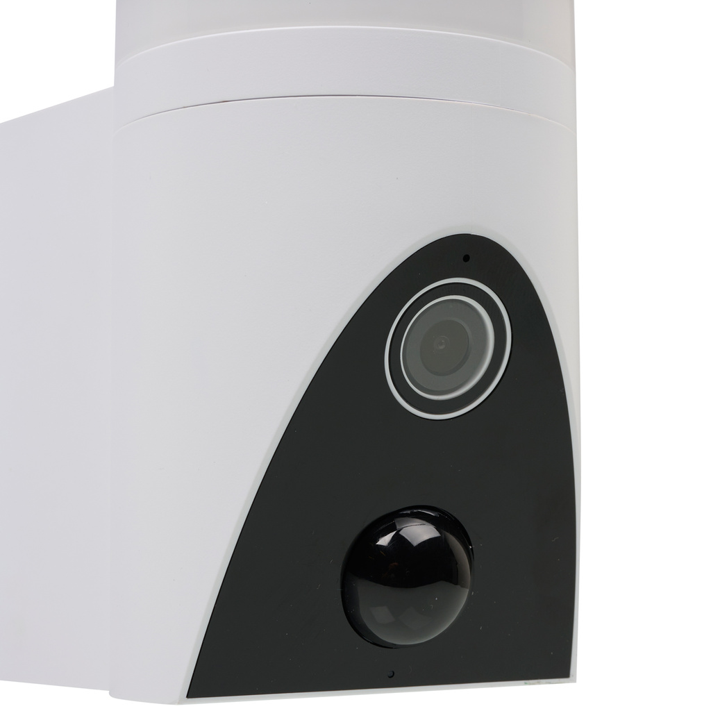 IP-kamera m belysning 2K Google & Alexa-komp