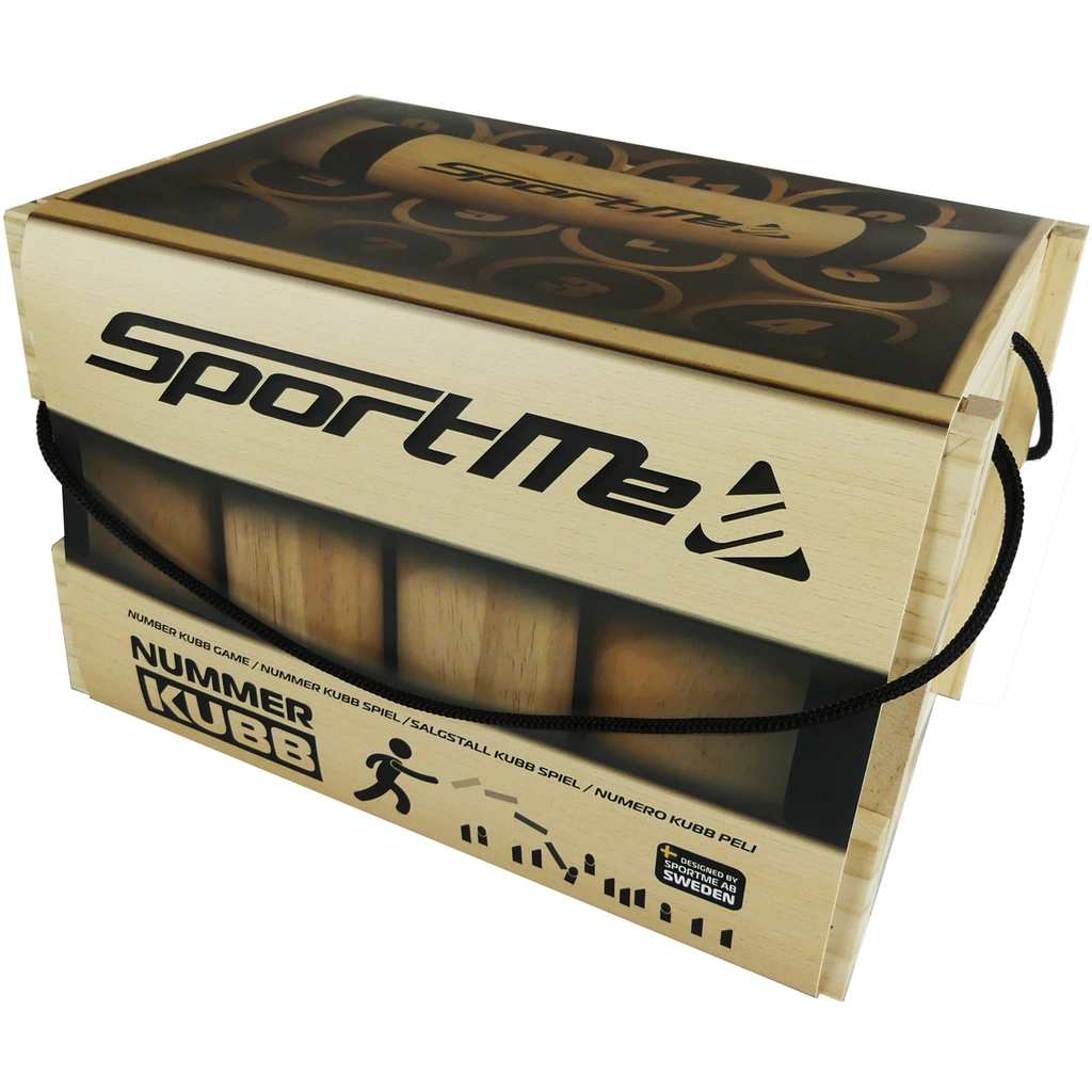 Nummerkubb i Låda