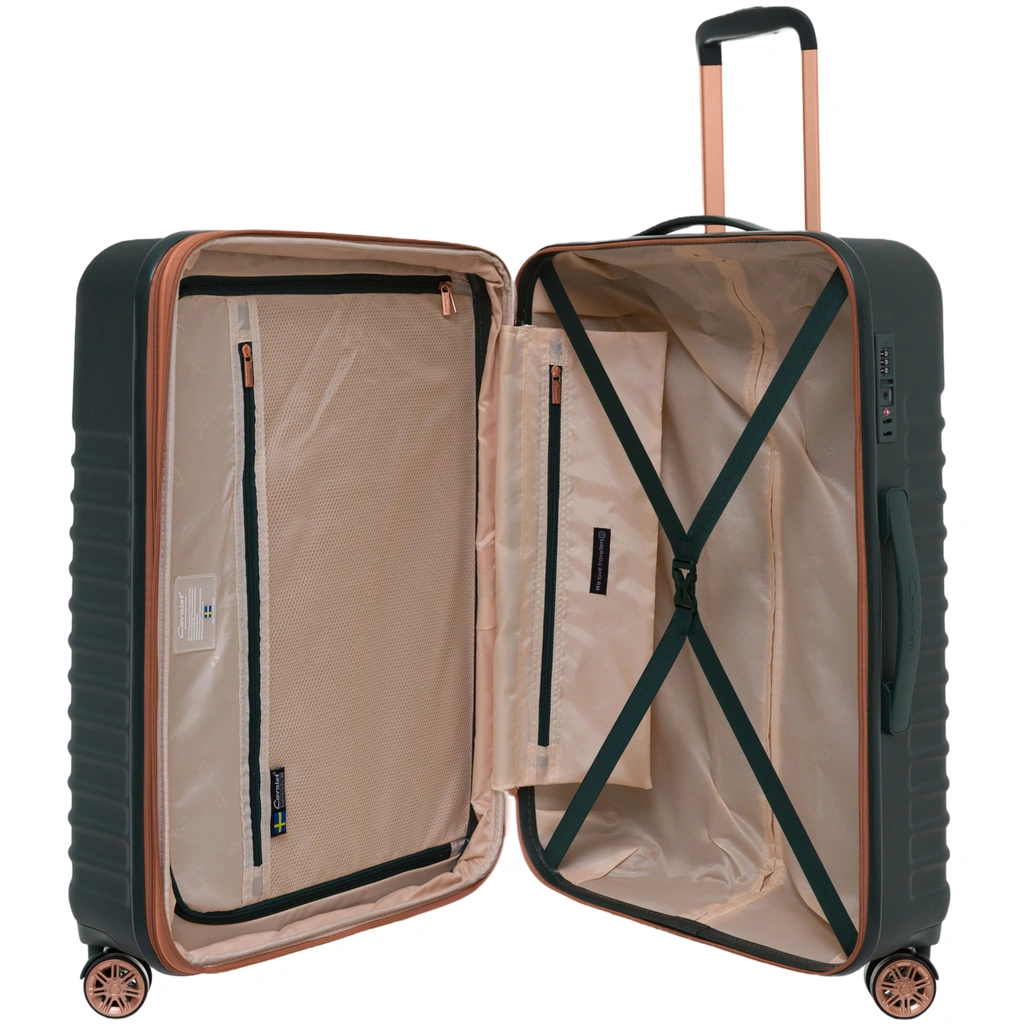 Resväska Pasadena Large Green/Bronz