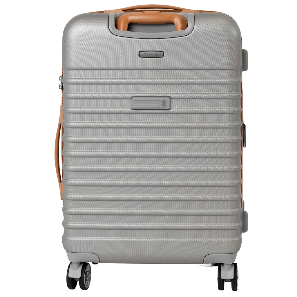 Resväska Pasadena Medium Silver/Tan