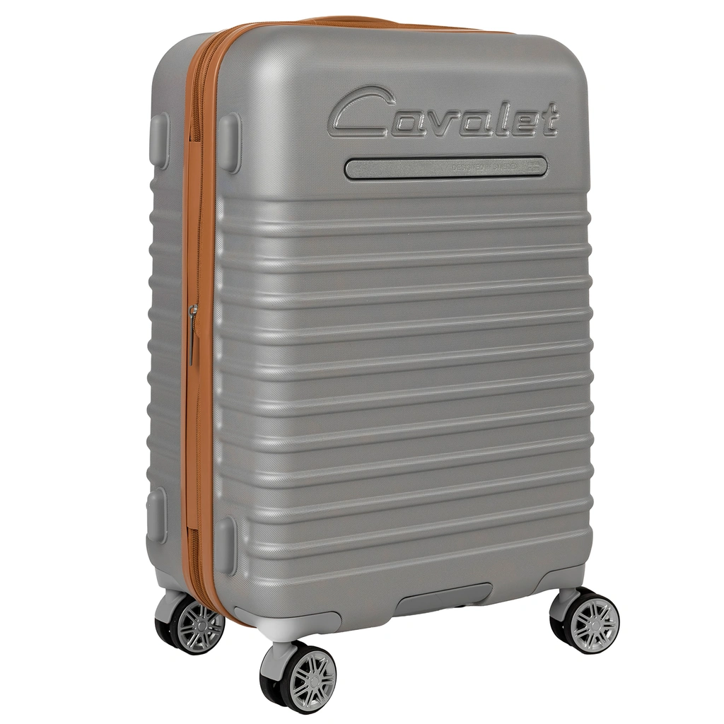 Resväska Pasadena Medium Silver/Tan